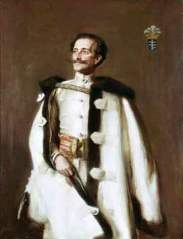 Portret Romana Potockiego — Teodor Axentowicz