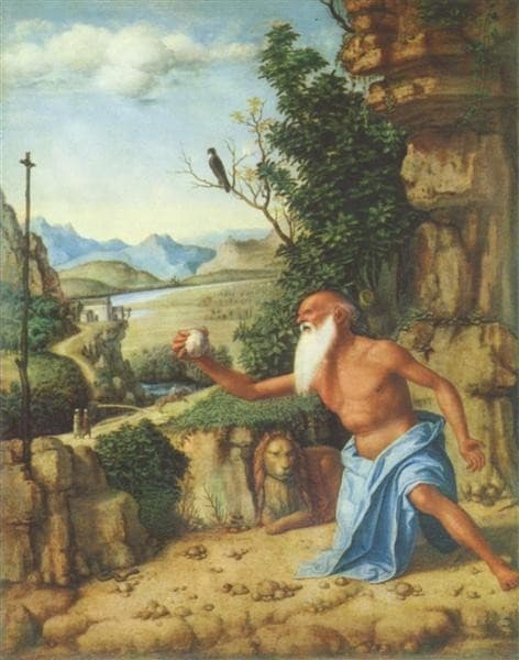 St. Jerome in a Landscape — Cima da Conegliano