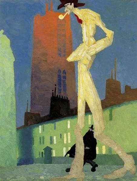 The White Man — Lyonel Feininger