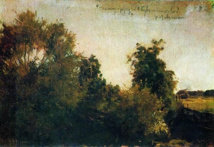 Деревья и кусты — Isaac Levitan