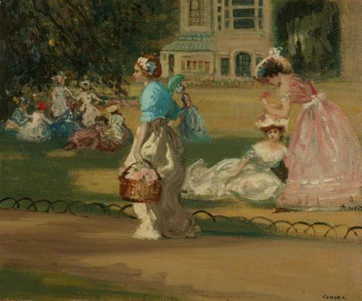 The Gardener's Daughter — Charles Conder
