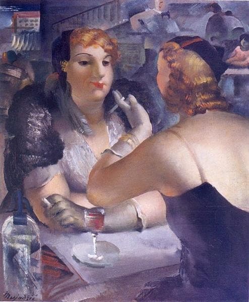 In a cafe — Omer Mujadžić