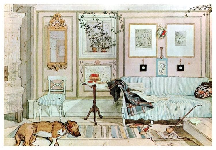 Lazy Nook — Carl Larsson