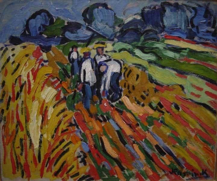 Potatoe Pickers — Maurice de Vlaminck
