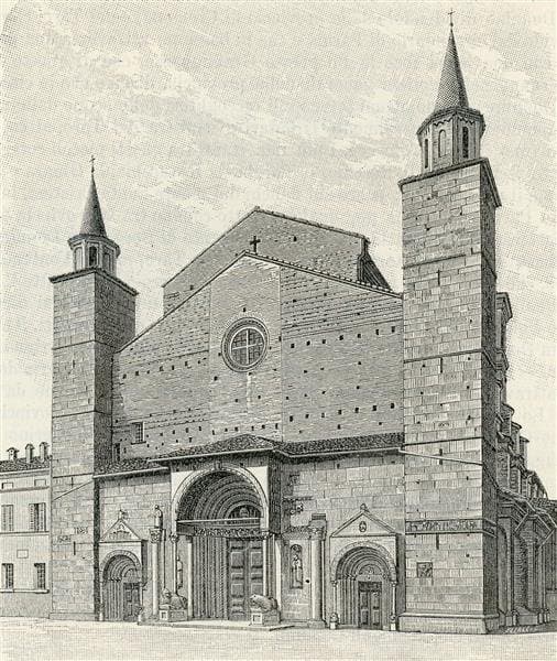Facciata Della Cattedrale — Giuseppe Barberis