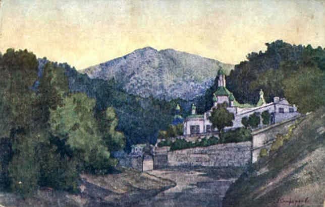 Crimea. Monastery of St. Cosmas and St.Damian. — Anna Ostroumova-Lebedeva