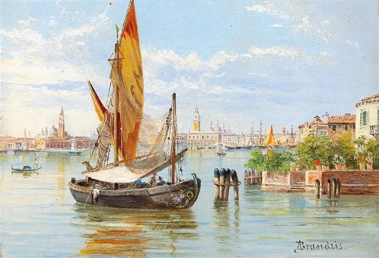 Barche De Pesche, Venezia — Antonietta Brandeis