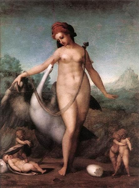 Leda and the Swan — Pontormo