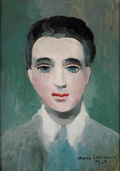 Portrait of Doctor Robert Le Masle — Marie Laurencin