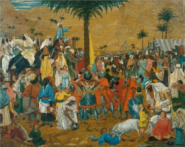 The Flight out of Egypt — Richard Dadd