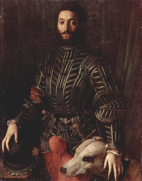 Portrait of Guidubaldo della Rovere — Bronzino