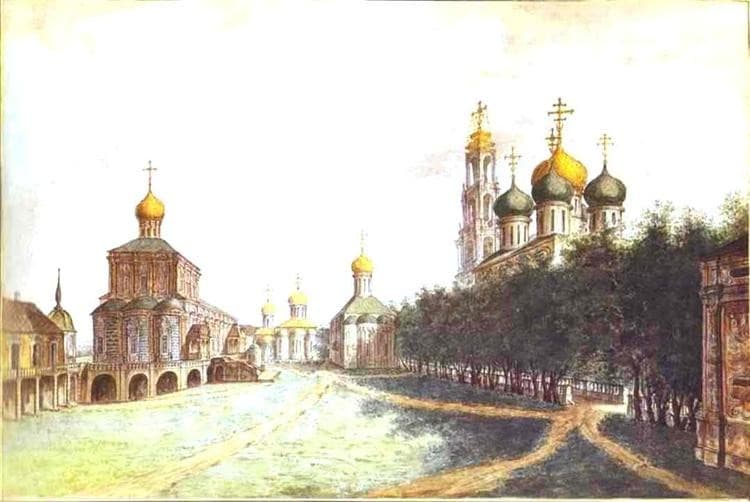 The Monastery of Trinity and St. Sergius — Fyodor Alekseyev