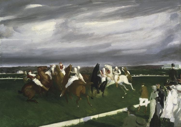Polo at Lakewood — George Bellows