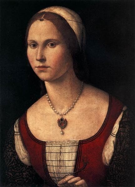 Portrait of a Young Woman — Vittore Carpaccio