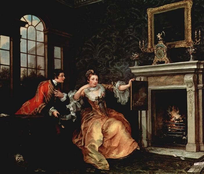 The Lady's Last Stake — William Hogarth