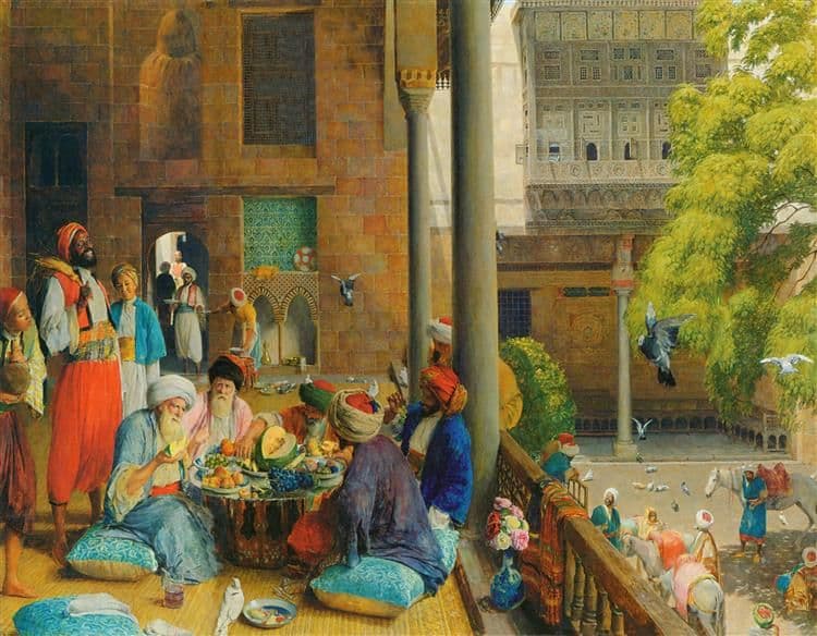 Еhe Midday Meal, Cairo — John Frederick Lewis