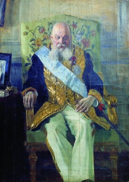 Портрет Д. М. Сольского — Boris Kustodiev