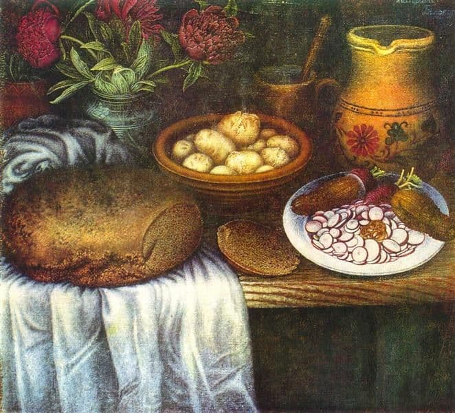 Still life "Breakfast" — Kateryna Bilokur