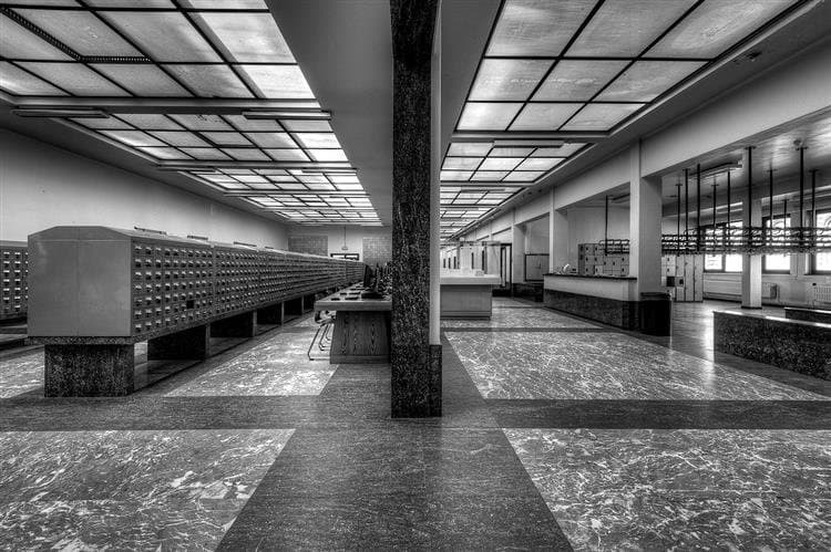 Boekentoren (interior) — Henry van de Velde
