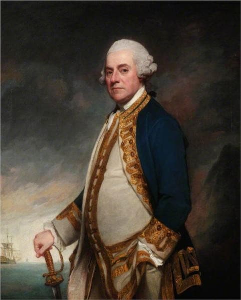Admiral Sir Charles Hardy (c.1716–1780) — George Romney
