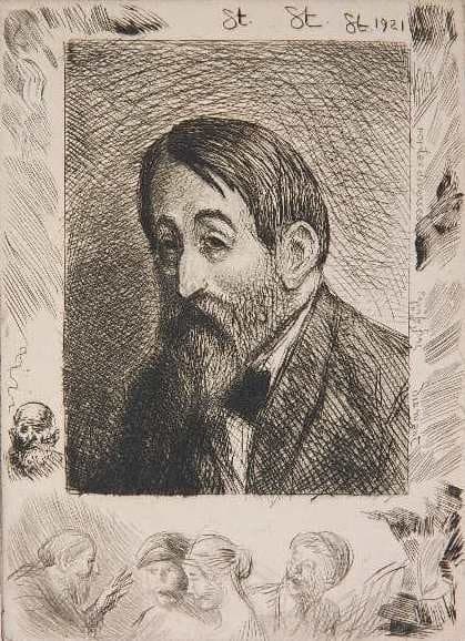 Jehan Rictus — Théophile Steinlen