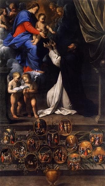 Rosary Madonna — Guido Reni