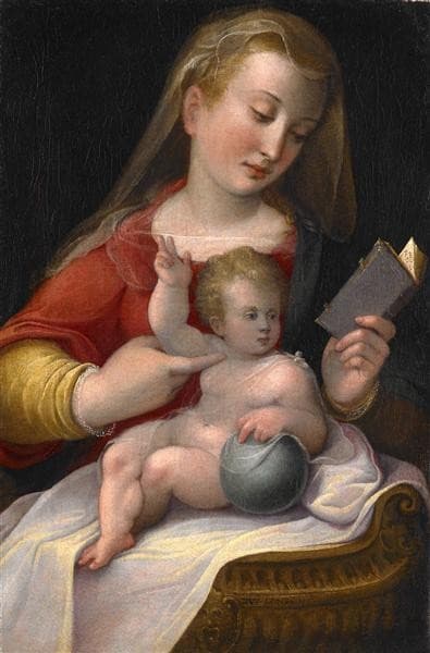 Madonna and Child — Barbara Longhi