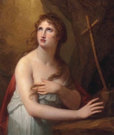 Saint Mary of Egypt — Angelica Kauffman