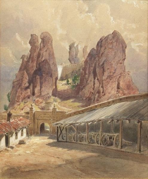The Yard of the Belogradchik Fortress — Felix Philipp Kanitz