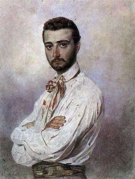 Portrait of Vincenzo Tittoni — Karl Bryullov