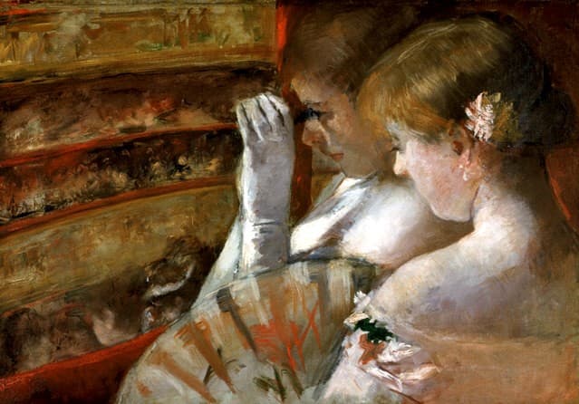 In the Box — Mary Cassatt