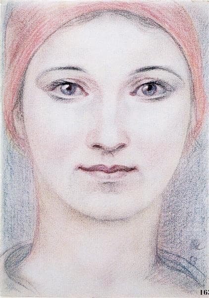 Portrait of a Young Woman — Vasyl Kasiyan