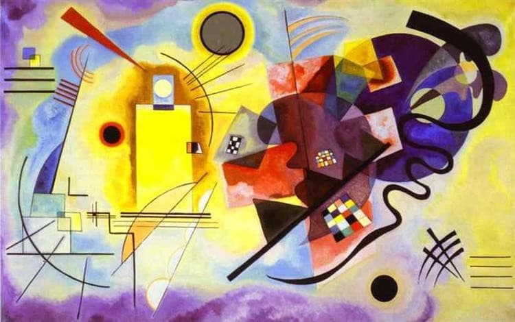 Yellow-Red-Blue — Wassily Kandinsky