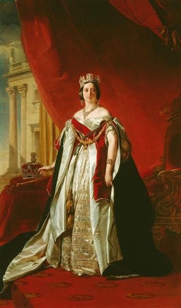 Portrait of Victoria of the United Kingdom — Franz Xaver Winterhalter