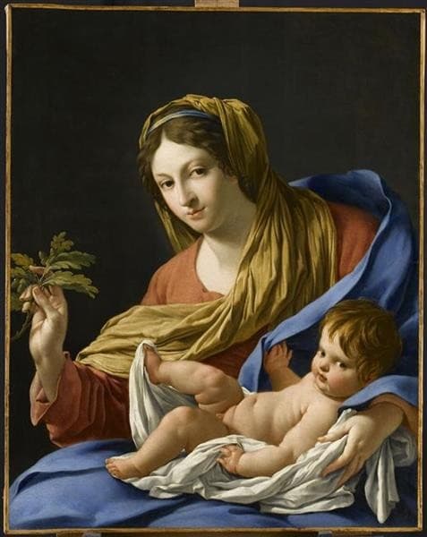 Hesselin Madonna — Simon Vouet