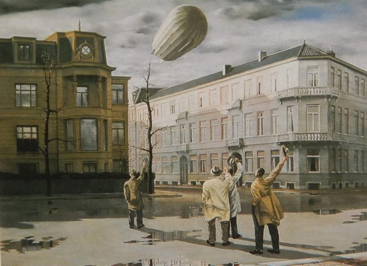 The Zeppelin — Carel Willink