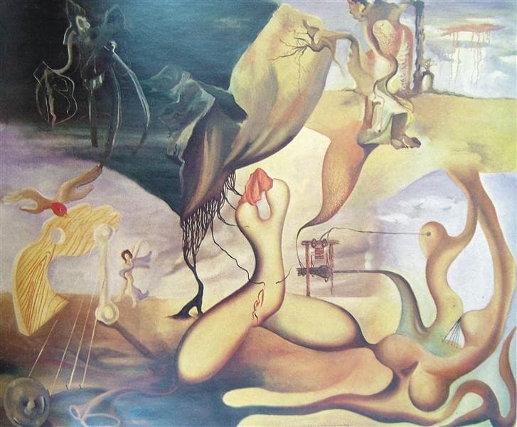Cadavre Exquis (Surrealist Group Collective Work) — Marcelino Vespeira