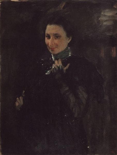 Портрет М. К. Олив — Valentin Serov