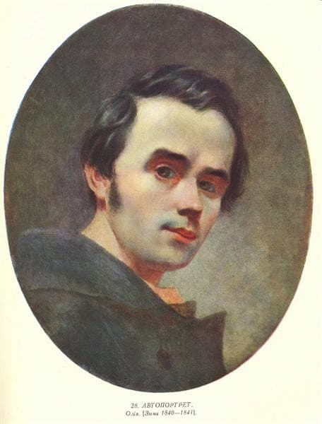 Self portrait — Taras Shevchenko