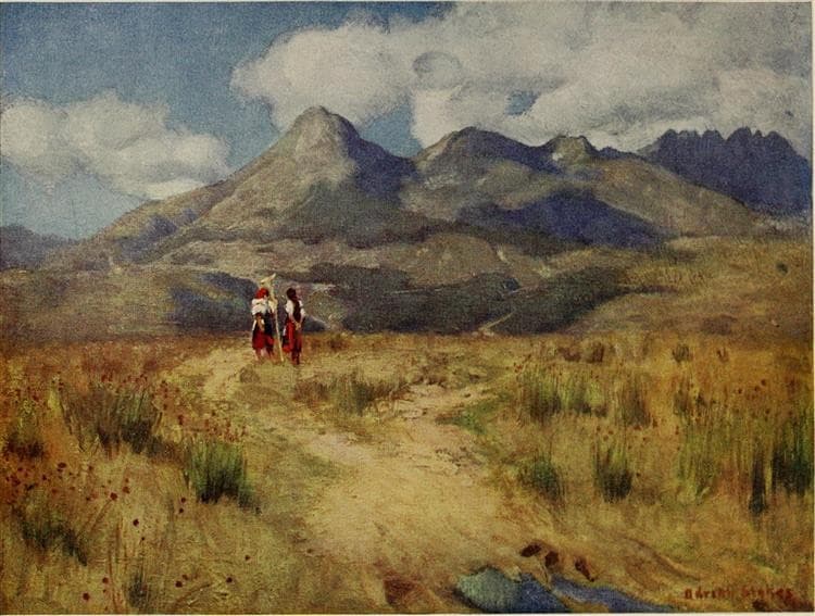 KRIVAN, SEEN FROM NEAR VAZSECZ — Marianne Stokes
