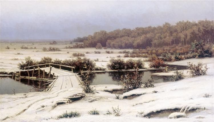 First Snow — Yefim Volkov