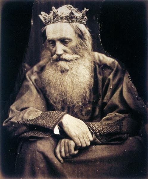 Study of King David — Julia Margaret Cameron