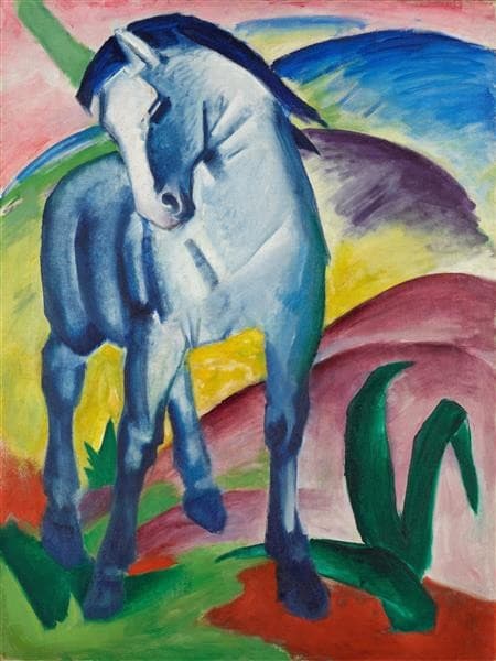 Blue Horse I — Franz Marc