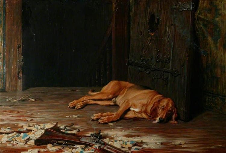 The Last of the Garrison — Briton Riviere