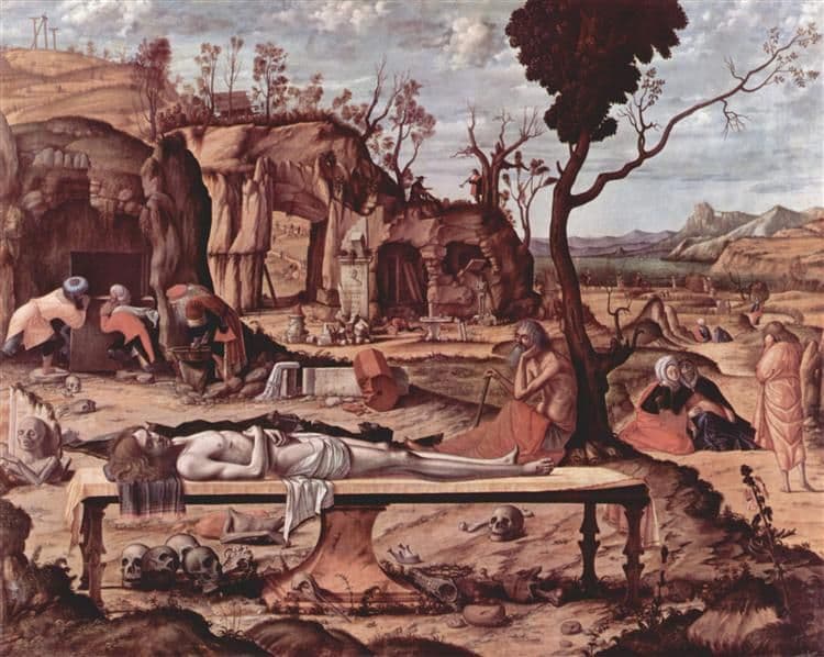 Lamentation of Christ — Vittore Carpaccio