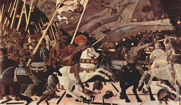 The Battle of San Romano — Paolo Uccello