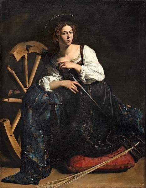 Saint Catherine of Alexandria — Caravaggio