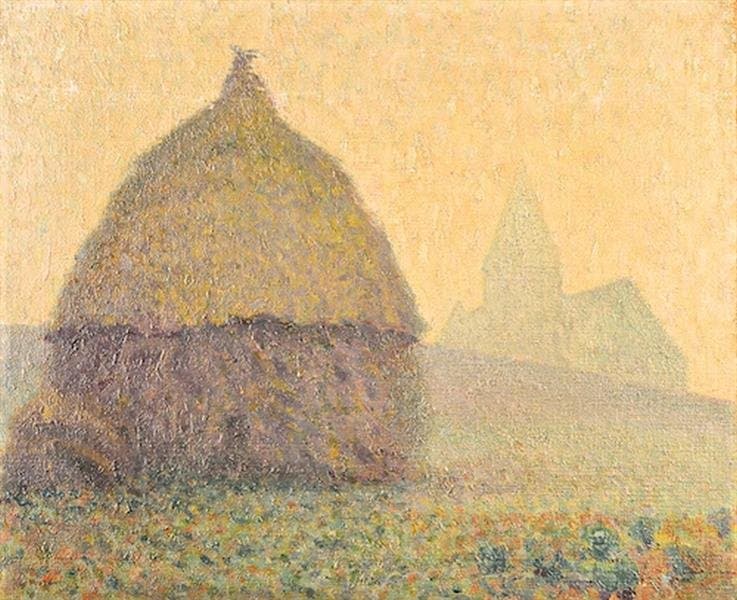 Haystack at Giverny — Samuel Mutzner
