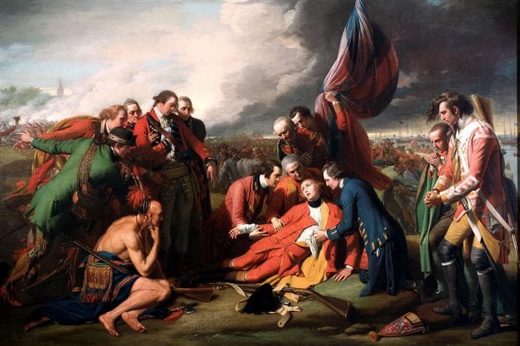 The Death of General Wolfe — Benjamin West