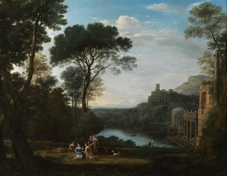 Landscape with the Nymph Egeria — Claude Lorrain